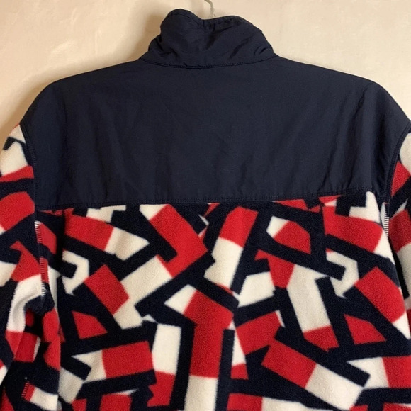 Tommy Hilfiger Tommy Jeans Sport Tech Denim Men's Cozy Rare 1/4 zip Fleece - Picture 8 of 15